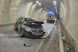 Tüneldeki kazada 1 kişi hayatını kaybetti